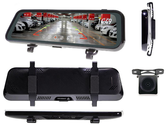 Picture of Monitorius GATOR 9" ant veidrodzio su priekine ar galine kamera 12                                                                                    